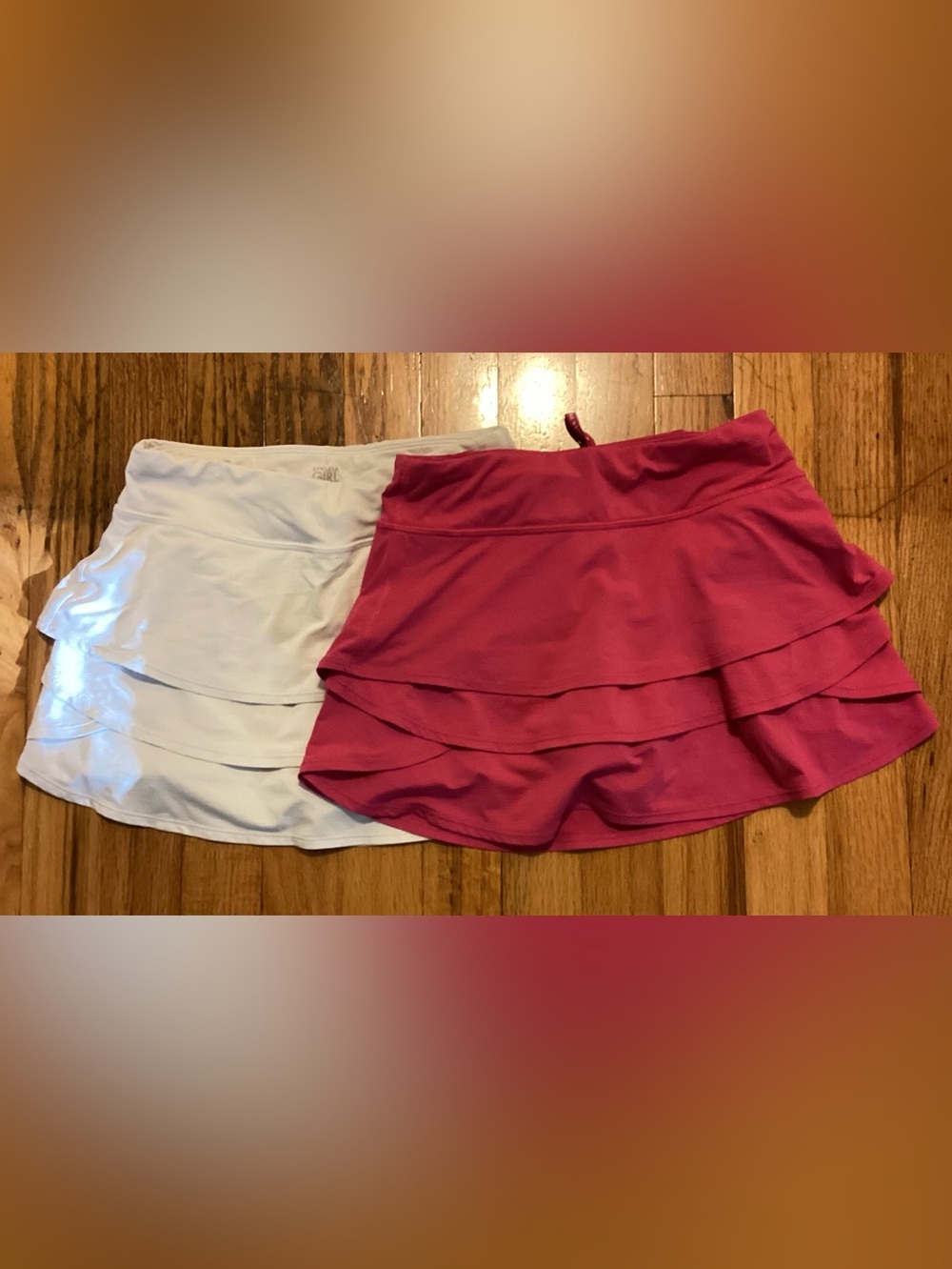 set of two Athleta Girl, Swing Skort Size medium/8-10